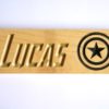 Plaque de porte Captain America personnalisable