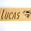 Plaque de porte Superman personnalisable