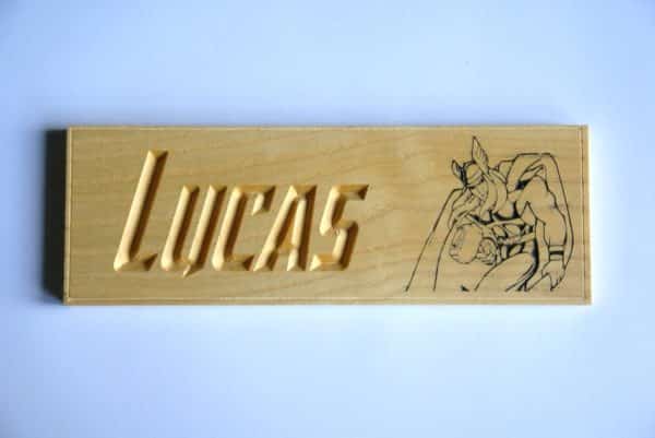 Plaque de porte Thor personnalisable – Image 2