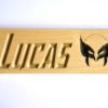 Plaque de porte Wolverine personnalisable