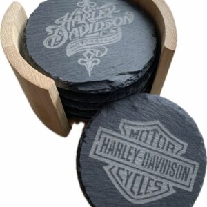 Sous verre Harley Davidson