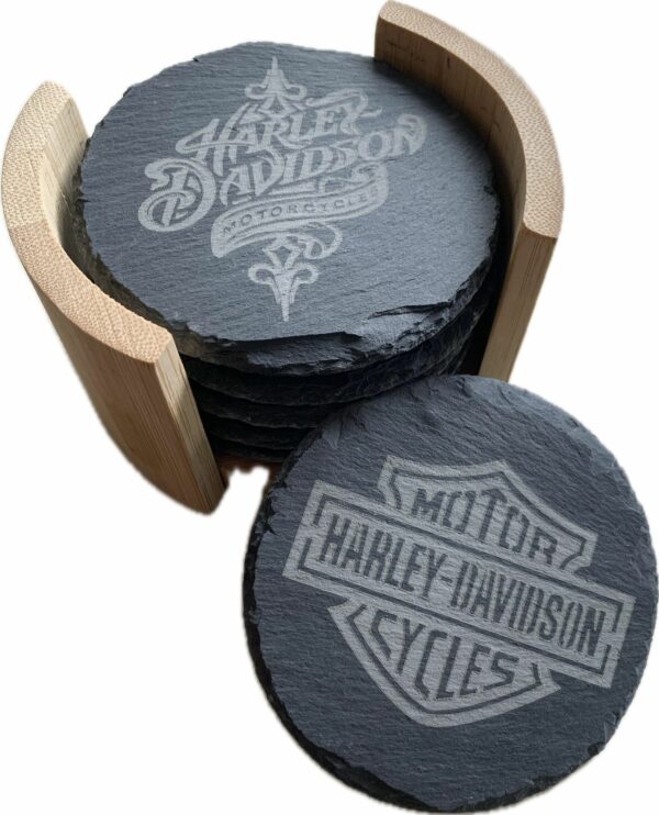 Sous verre Harley Davidson