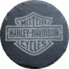 Sous verres ardoise personnalisé Harley Davidson – Image 2